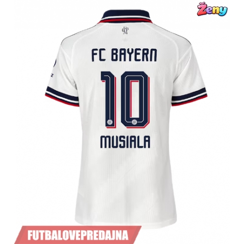 Lacne Ženy Futbalové dres Bayern Munich Jamal Musiala #10 2026-27 Krátky Rukáv - Preč
